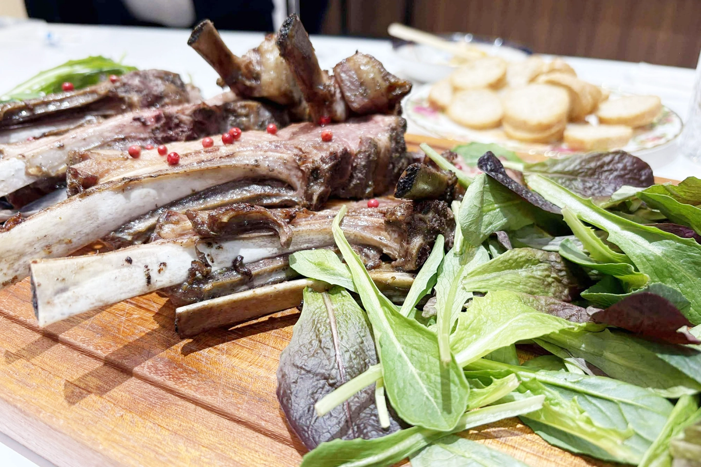 懇親会のワイン